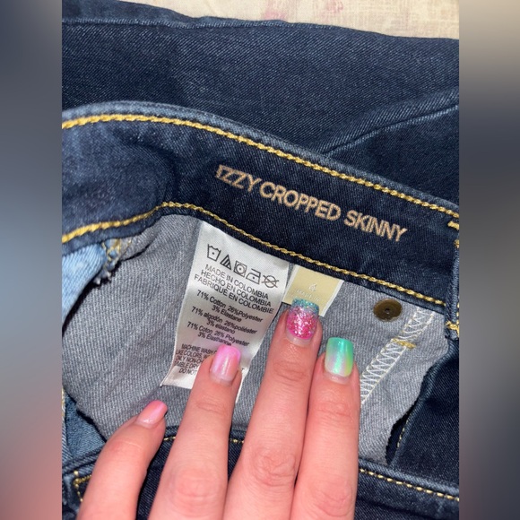 Michael Kors cropped logo Jeans - Picture 2 of 9